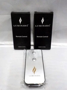 SET OF 3 LUMINARA REMOTE CONTROLS FOR LED CANDLES 2 IN BOXES 1 WITHOUT BOX   NEW - Picture 1 of 2