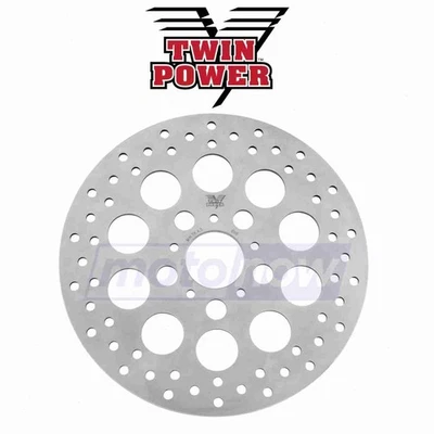 Twin Power Front Solid Hole Rotor for 2004-2005 Harley Davidson FXDI Dyna ip Foto 1 de 4