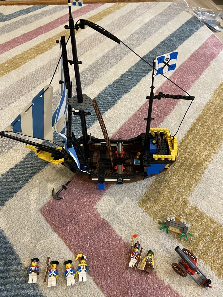 RARO LEGO Piratas: Caribbean Clipper 6274 Completo con JUEGO DE BONIFICACIÓN - VER DETALLES Foto 1 de 4