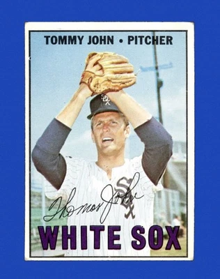 Topps Set-Break #609 1967 Tommy John en muy buen estado-en muy buen estado *GMCARDS* Foto 1 de 2