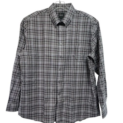 Jos A Bank Traveler shirt Sz XL Tailored Fit Multicolored Button up Shirt (W16) - Image 1 of 4