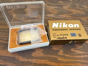 Pantalla de enfoque Nikon F tipo E de JAPÓN - Imagen 1 de 3
