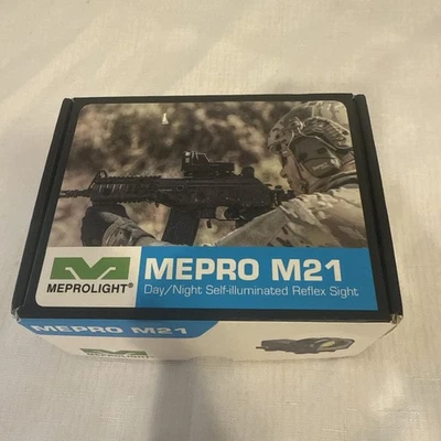 Meprolight M21 Reflex Vista Triángulo Retícula Picatinny Iluminador Killflash Set Foto 1 de 4