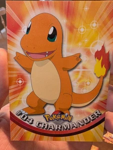 1999 Topps Pokemon TV Animation Series 1 - Charmander #04 Blue Logo Non Holo - Bild 1 von 2