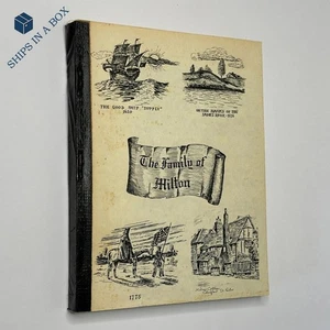 Genealogy "The Family of Milton" Hugh H. Milton II (1980, Paperback) - Picture 1 of 20