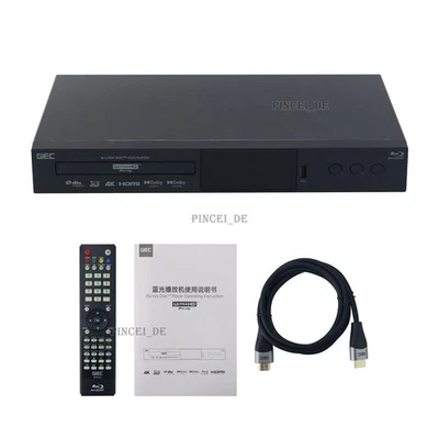 GIEC BDP-G5300 Versión Actualizada UHD 4K 3D Reproductor Blu-ray DTS Dolby Vision DVD Foto 1 de 4