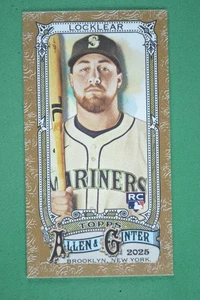 Tyler Locklear 2025 Topps Allen & Ginter Gold Border Mini Rookie #112 - Foto 1 di 3