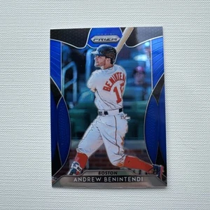 ⭐🦄 Tarjeta Panini Prizm Andrew Benintendi 2019 #37 Blue Prizm - Boston Red Sox - Imagen 1 de 2