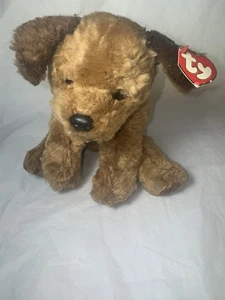 Vintage Ty Classic Chips brauner Plüschhund 1996 nicht mehr produziert Sammlerstück 10 Zoll - Bild 1 von 9