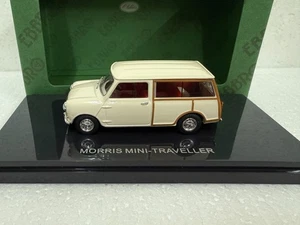 Ebbro 44499 Morris Mini Traveller Cooper White 1:43 diecast scale model car - Picture 1 of 13