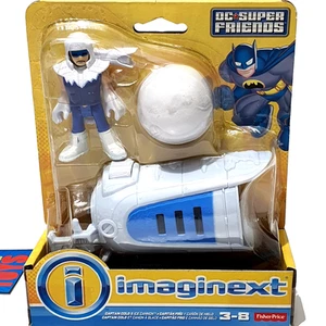 Imaginext DC Super Friends Batman CAPTAIN COLD & ICE CANNON Fisher Price - Picture 1 of 7