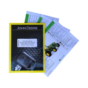 JOHN DEERE 4044M 4066M 4044R 4066R TRACTOR OPERATORS MANUAL + !BONUS! - Picture 1 of 8