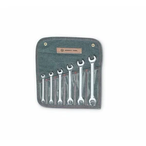 Wright Tool 740 Chrome Open End Wrench 6 Piece Set Metric - Picture 1 of 1