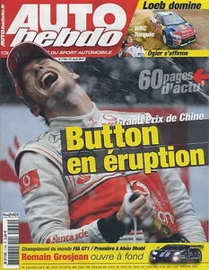 AUTO WEEKLY n°1749 du 21 Avril 2010 GP CHINA WRC TURKEY ALFA MITOQV - Picture 1 of 1