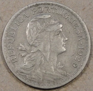 Portugal 1929 50 Centavos Better Grade As Pictured - Picture 1 of 2