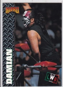 WCW Lwo WWE BORN IN TIJUANA MEXICO DAMIAN 1999 WRESTLING CARD VEDI SCANSIONE - Foto 1 di 1