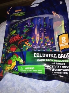 Nickelodeon Rise Of The Teenage Mutant Turties Maltüten Geburtstag Party Neu - Bild 1 von 3