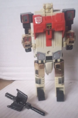 Boneco de ação 1986 Transformers G1 Silverbolt com arma Hasbro VTG Autobot - Imagem 1 de 4