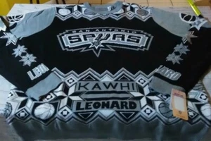 San Antonio Spurs Kawhi Leonard Ugly Christmas Sweater Size Men's 2XL - Picture 1 of 8
