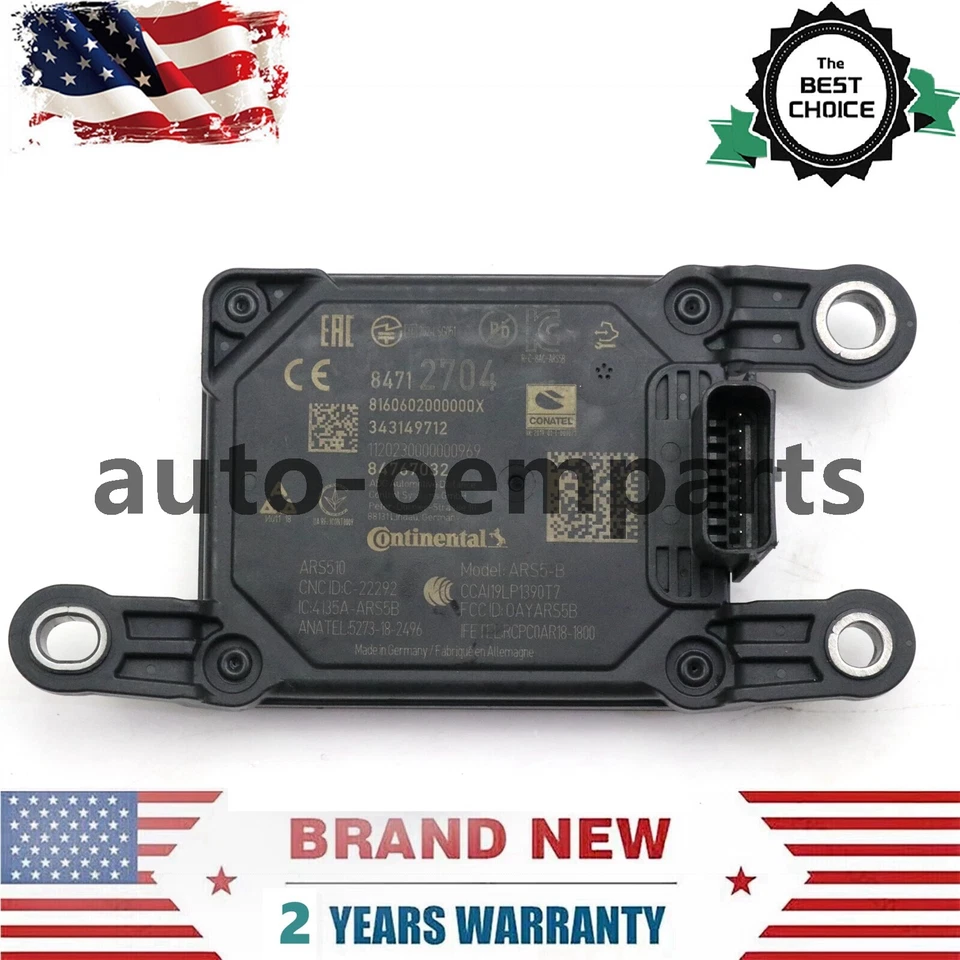 Датчик переднего столкновения 2020-23 CT4 CT5 Escalade пригородный Tahoe Yukon 84712704 - Изображение 1 из 4