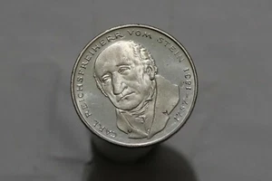 GERMANY 5 MARK 1981 DEATH OF CARL VOM STEIN UNC KM 155 B46 #8451 - Picture 1 of 2