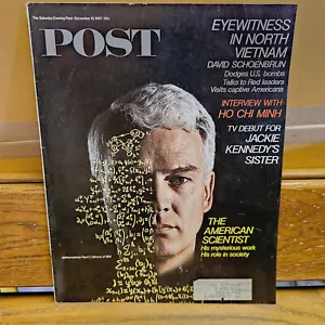 Saturday Evening POST AMERICAN SCIENTIST LEE RADZIWILL Paul C Gilmore - Imagen 1 de 5