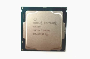 Intel Pentium Processor G4560 3M Cache, 3.50 GHz, 2 Cores, 4 Threads, P/N SR32Y - Picture 1 of 2