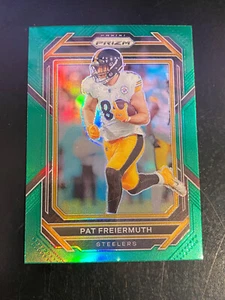 2022 Panini Prizm Green Parallel #248 Pat Freiermuth - Pittsburgh Steelers - Picture 1 of 2