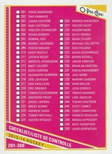 13-14 O-PEE-CHEE BASE CARDS & MARQUEE ROOKIES FINISH YOUR SET #451 - 600 