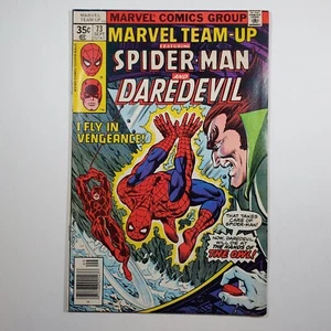 Marvel Comics Marvel Team-Up #73 Newsstand FN Spider-Man Daredevil vs The Owl - Picture 1 of 9