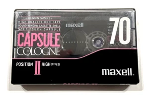 MAXELL Cápsula 70 Audio Cassette Cinta en Blanco Sellado Hecho en Japón Tipo II - Imagen 1 de 2