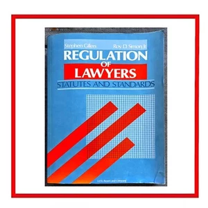 ⚖️Regulation of Lawyers Statutes and Standards 1989 First Edition Stephen Gillis - Bild 1 von 21