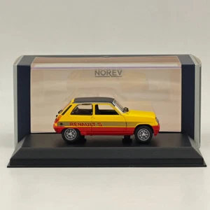 1/43 Norev Renault 5 TS 1978 Monte Carlo Yellow Diecast Model Cars Collection - Picture 1 of 7