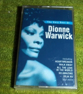 THE VERY BEST OF DIONNE WARWICK - vocal/soul music cassette - good - Imagen 1 de 1