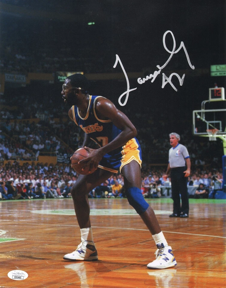 JAMES WORTHY Authentic Hand-Signed LOS ANGELES LAKERS 11x14 Photo (JSA COA) C - Image 1 of 1