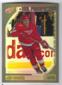 2000-01 Topps Chrome #175 Jiri Fischer O-Pee-Chee refractor