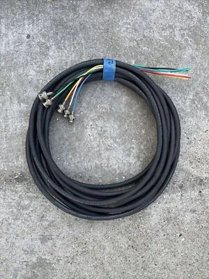 Extron E197484 6/C 26AWG, CSA 217926, 6 BNC Cable, 6 Conductor Snake, 28ft - Image 1 of 4