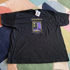 Vintage Alcatraz T-Shirt schwarz 2XL Erwachsene HANES Made in U.S.A. - Bild 1 von 5