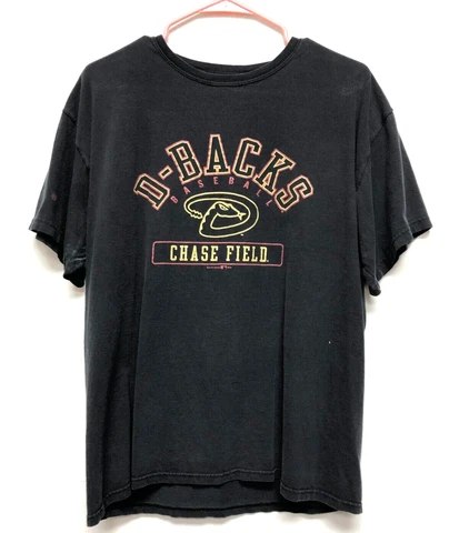 Mens Black Graphic T Shirt - MLB Arizona Diamondbacks - Chase Field - Size L Cover