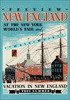 Worlds Fair Nowy Jork 1939 Nowa Anglia Vintage Plakat Druk Styl retro Wystrój 