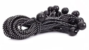 BB-9B Ball Bungee Cord Heavy-Duty & Versatile Indoor & Outdoor Tarp Tie-Down ... - Picture 1 of 9