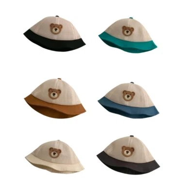 Unisex Baby Hat for Girls Boys Summer Sun Hat Beach- Fisherman Caps — 第 1/4 张图片