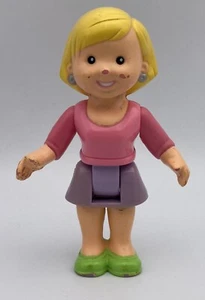 Fisher Price Mi Primera Casa de Muñecas Casa de Muñecas Mamá Rubia Mujer Padre Figura Muñeca - Imagen 1 de 3