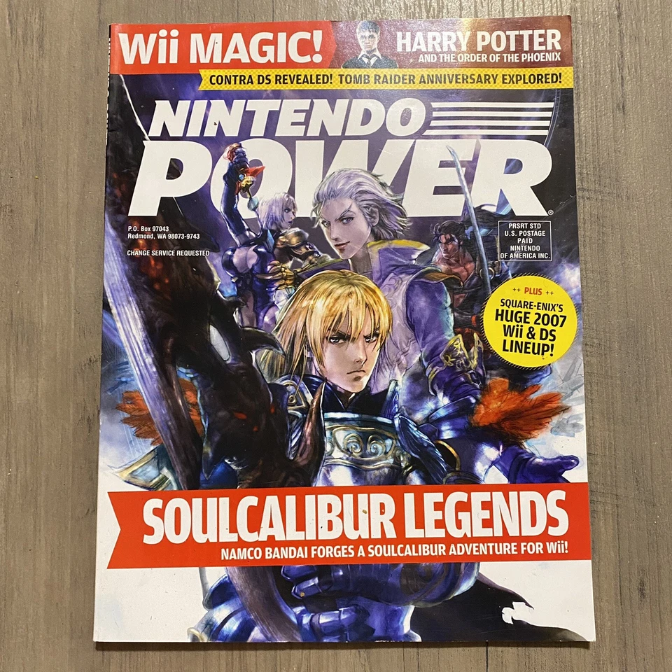 Revista Nintendo Power Volumen 218 Agosto 2007 Soul Calibur Foto 1 de 2