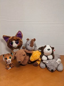 Lote de 7 animales Ty Beanie Babies - Imagen 1 de 8