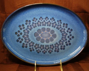 MIDNIGHT by Denby Platter 12.75" long NEW NEVER USED made in England - Picture 1 of 6