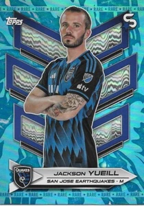 2024 Topps Superstars MLS JACKSON YUEILL Rare Blue Foil -SAN JOSE EARTHQUAKES- - Imagen 1 de 1