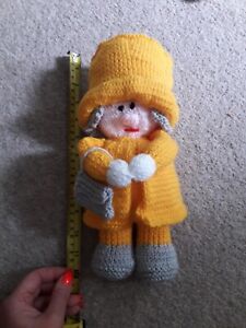 Hand Knitted The Queen Toy