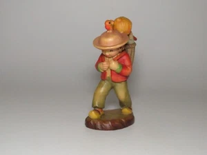 Escultura de madera Anri Hiker Ferrandiz 3" - Imagen 1 de 6
