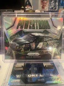 Panini Prizm 2020 - Power Train Hailie Deegan #90 Silver Prizm - Foto 1 di 2